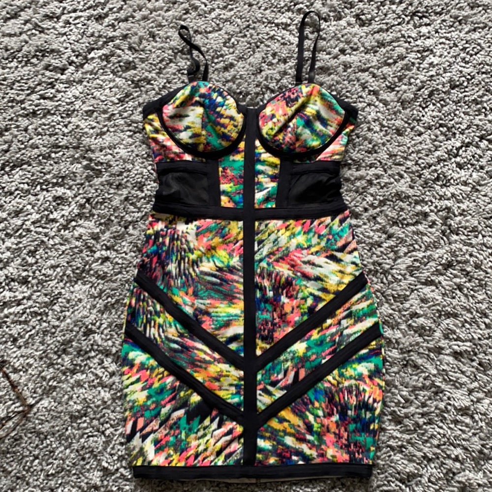 Material girl body con dress size small